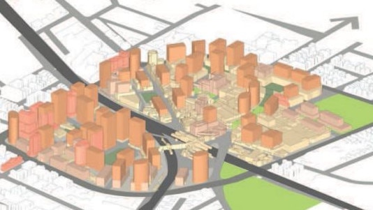 Rezoning of the Mt Druitt CBD was fast-tracked by the State Government last year. Picture: Supplied