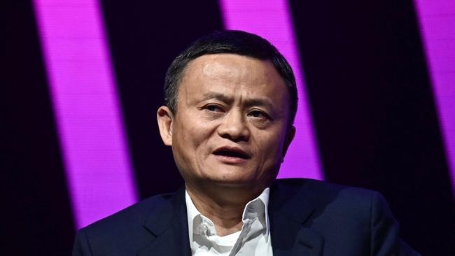 Alibaba’s Jack Ma. Picture: AFP