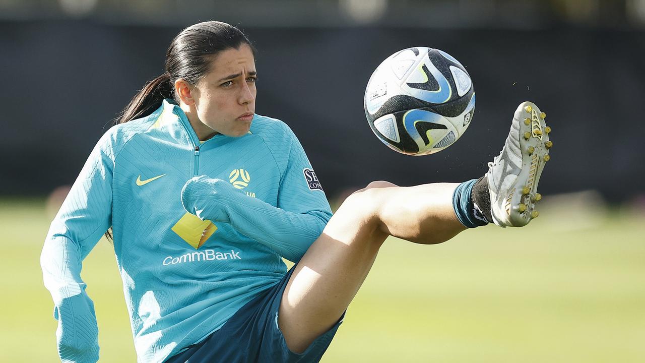 Matildas star Alex Chidiac has signed a multi-year deal with Melbourne Victory. Picture: Getty Images