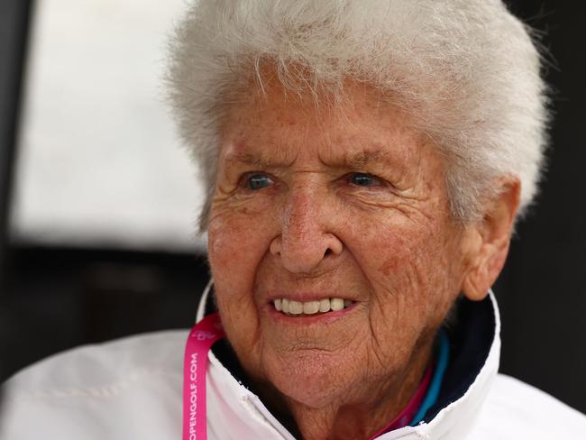 Olympian Dawn Fraser tripped on her daughter’s driveway. Picture: Getty Images