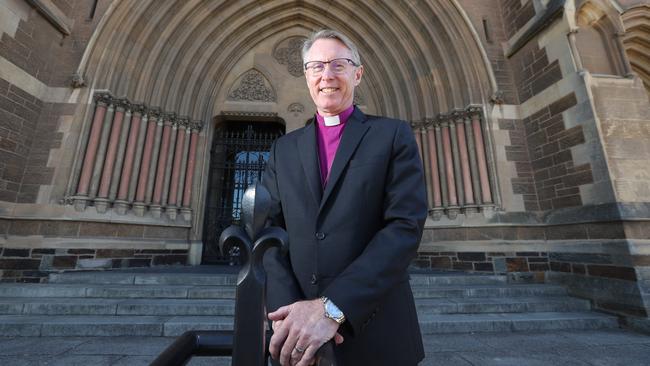 Anglican Archbishop of Adelaide Geoff Smith. Picture: Tait Schmaal