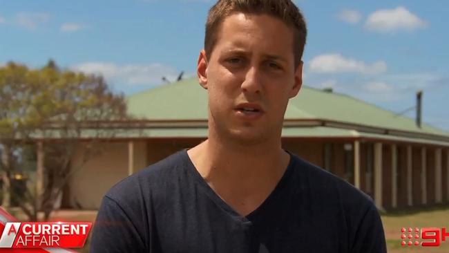 “This can be fixed tomorrow,” Jarrod Sansom told A Current Affair. Picture: Channel 9