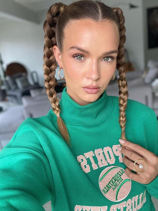 Sports lllustrated model Josephine Skriver said she could 'live in' the trackies. Picture. Instagram/JosephineSkriver