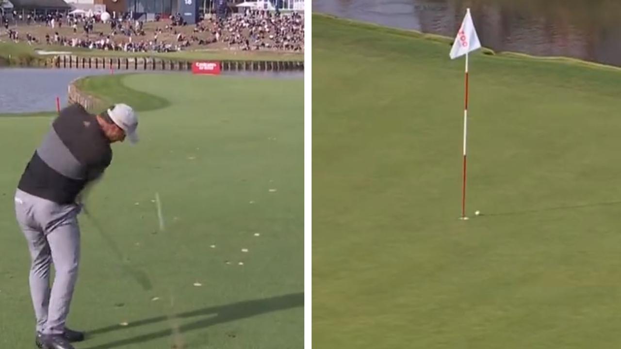 ‘Oh. My. Lord.’ Star pulls off 13-shot comeback with one of golf’s greatest ever birdies
