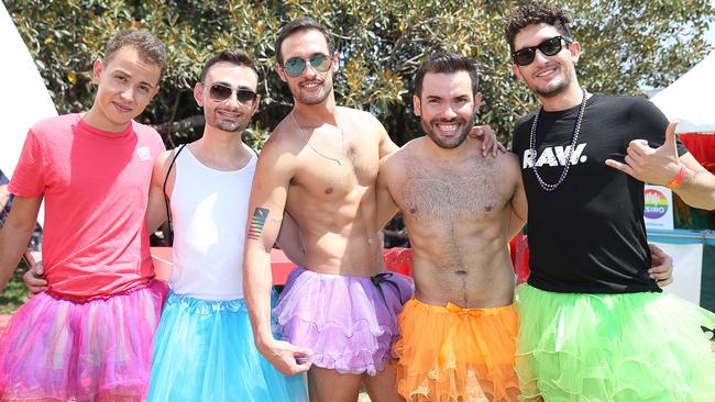 Fun and colour of Mardi Gras Fair Day 2018. Picture: Danny Aarons