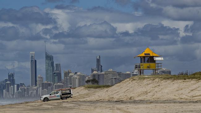 The tower site is on Main Beach Pde. Picture: Jerad Williams