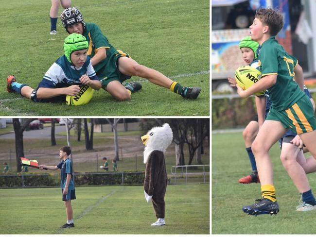 In photos: Faces (and feathers) of first Rocky secondary schools footy final