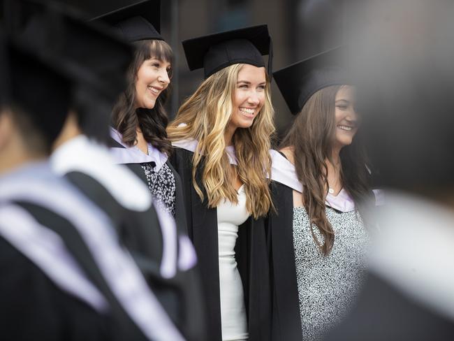 Sarah Grace. UTAS graduations. School of College of Health and Medicine Graduate Research. Picture: RICHARD JUPE