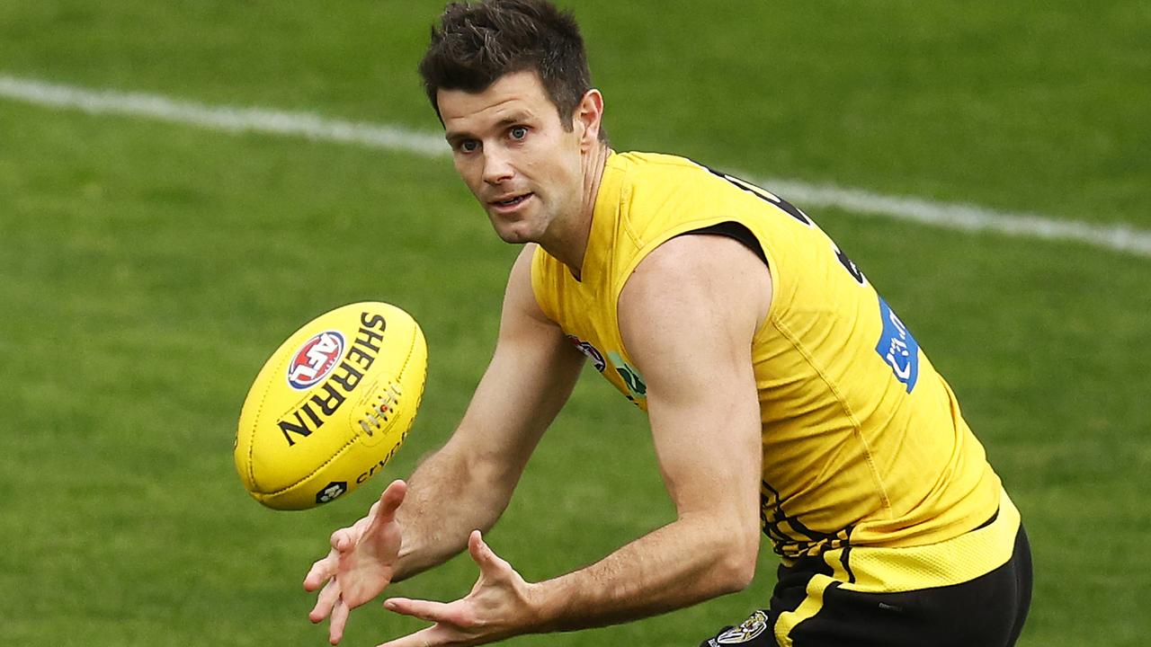 Is this Trent Cotchin’s final season in yellow and black? Picture: Getty Images