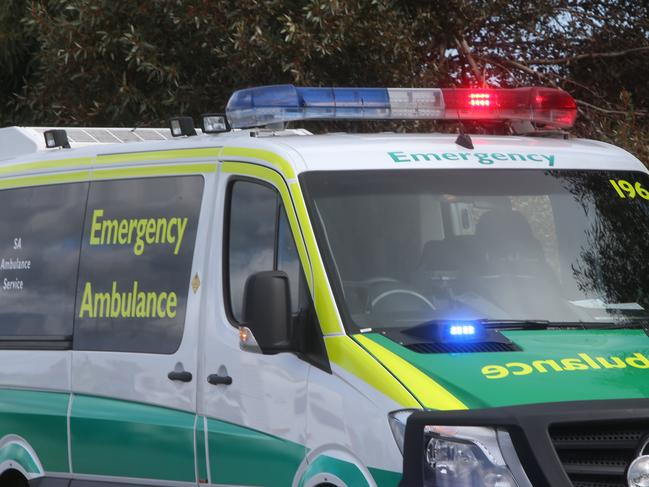 24/7/15 - a car accident on Horrocks Hwy in Morn Hill.Picture Simon Cross