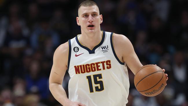 Nikola Jokic of the Denver Nuggets. Picture: Matthew Stockman/Getty Images
