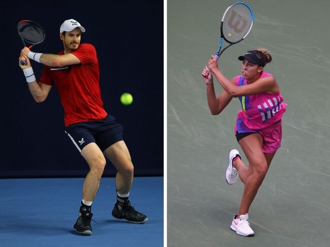 Andy Murray and Madison Keys.