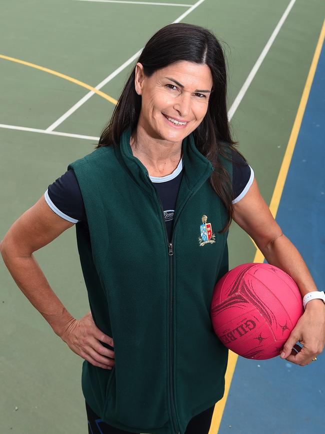 Former Australian netball captain Kathryn Harby-Williams is fronting the campaign. Picture: Josie Hayden