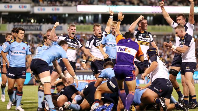 Just 13 Waratahs fans travelled from Sydney to watch their team play the Brumbies last year.