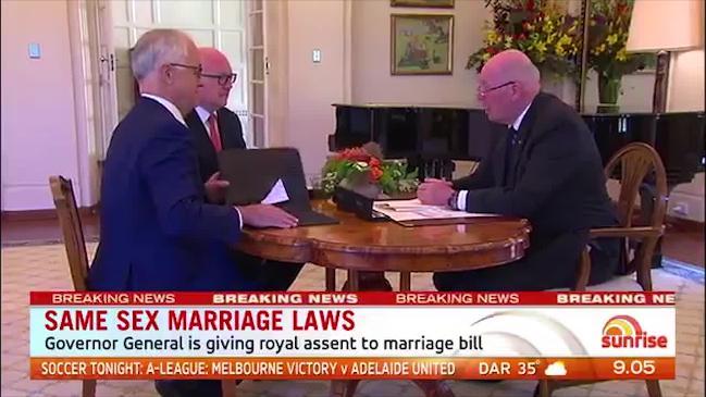  Governor-General gives the SSM bill royal assent