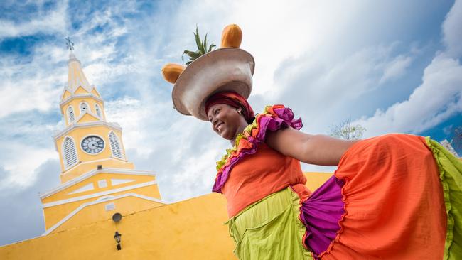 Cartagena, setting for the film adaptation of Love in the Time of Cholera.