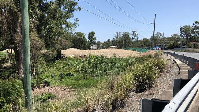 The former Trading Post site is on a flood plain and fill has been used to build up the site. PHOTO: JUDITH KERR