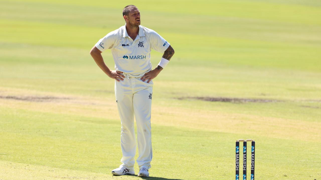 James Pattinson is currently representing Victoria in the Sheffield Shield. Photo by Paul Kane/Getty Images