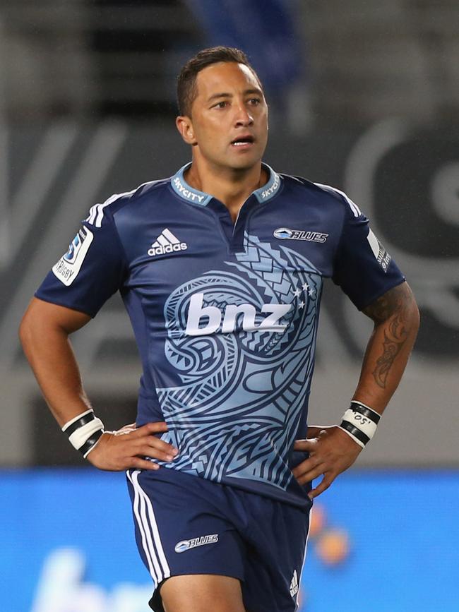 Benji Marshall playing for the Blues. Picture: Sandra Mu/Getty Images