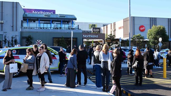 The incident plunged the Northland Shopping Centre into lockdown. Picture: NewsWire / Josie Hayden