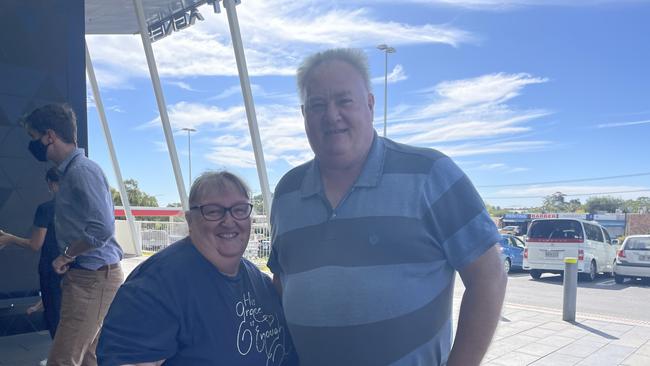 Steve and Carla Lubcke of Tea Tree Gully. Picture: Emily Jarvis