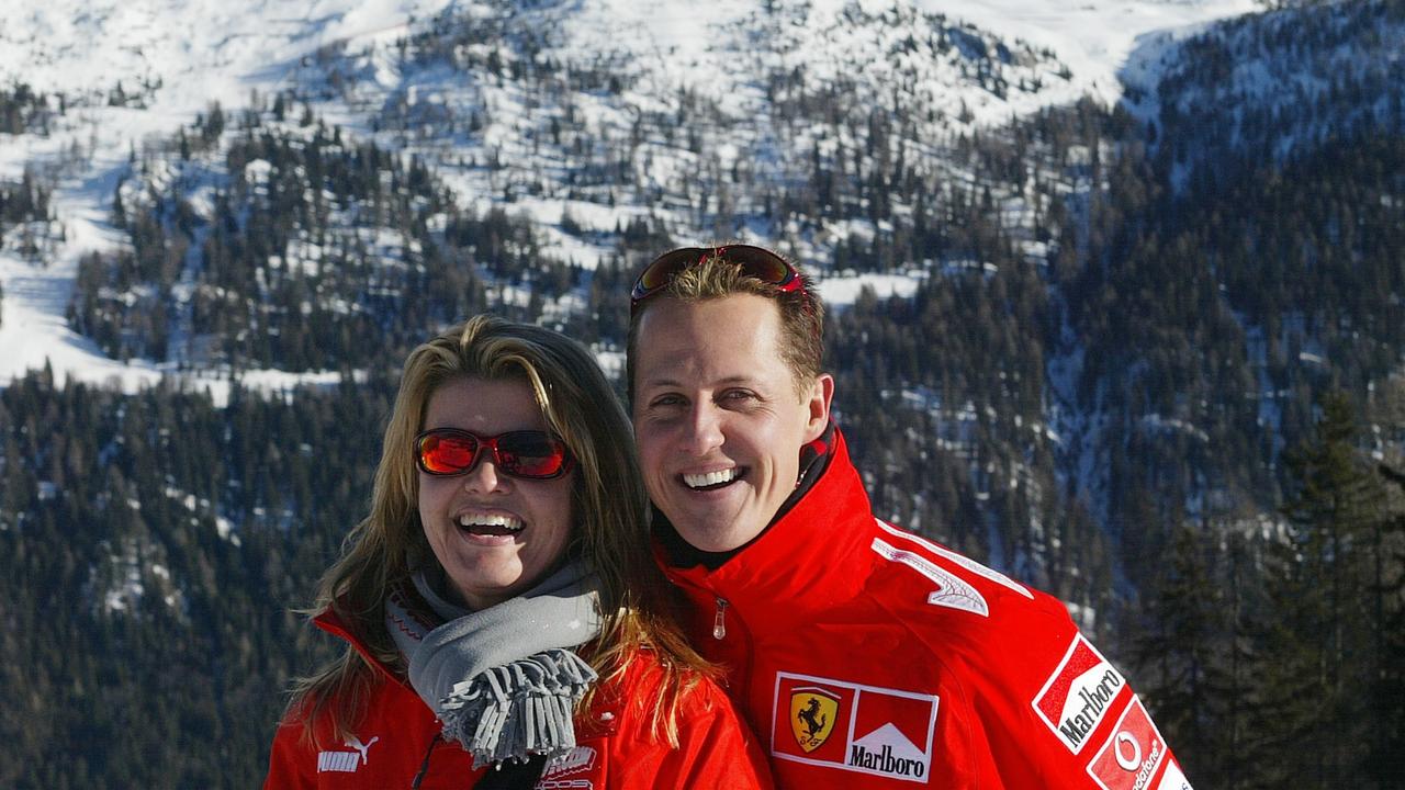 Michael Schumacher suffered devastating injuries in a skiing accident. AFP PHOTO