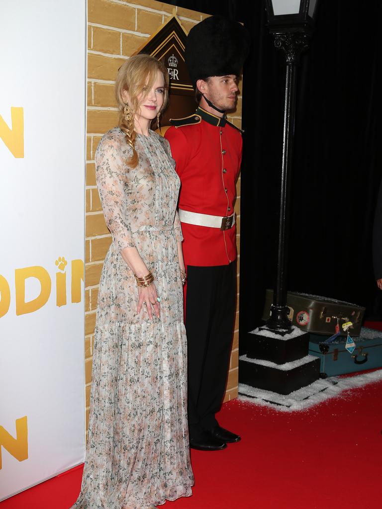 Nicole Kidman arrives at the Australian premier of Paddington. Picture: Andrew Murray