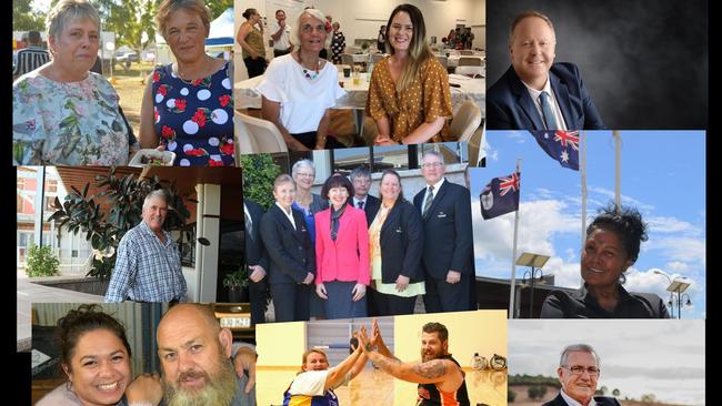 CLOSE RACE: The many faces of South Burnett residents who have entered the council election later this month. Photo: Contributed