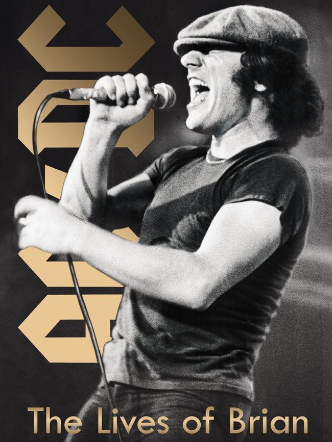 The Lives of Brian is a memoir by AC/DC singer Brian Johnson. Picture: Doug Griffin/Toronto Star via Getty