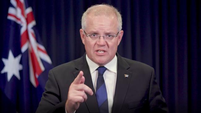 Scott Morrison’s video message to asylum-seekers: “No one who attempts an illegal boat journey to Australia will ever be allowed to settle here.”