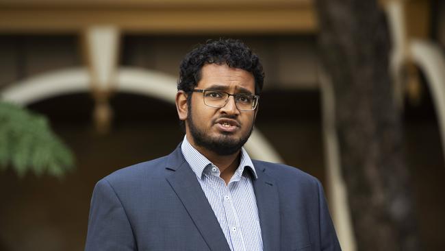 AMAQ Vice President Dr. Bav Manoharan will give evidence on Thursday to the Queensland parliament Select Commitee. Picture: Attila Csaszar