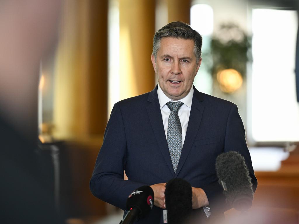 Minister for Health Mark Butler condemned the video. Picture: NewsWire / Martin Ollman