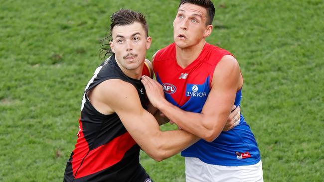 Draper is the ruck future at Essendon. Picture: AFL Photos via Getty Images