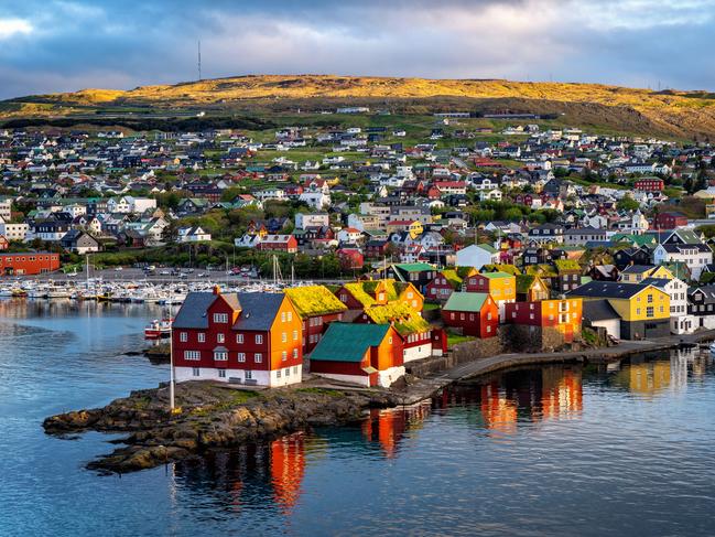 Torshavn, capital of the Faroe Islands.