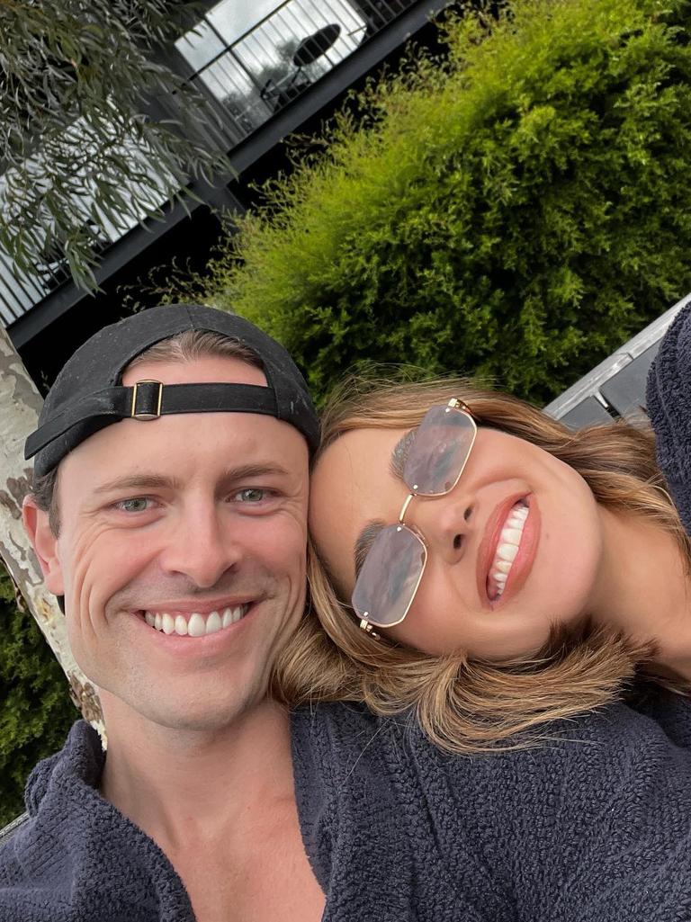 The former Miss Universe Australia confirmed her split from boyfriend Morgan Waterhouse. Picture: Instagram