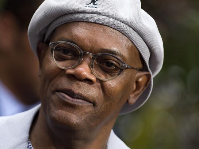Actor Samuel L. Jackson attends the world premiere of 