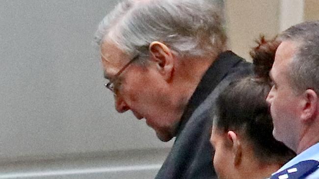 MELBOURNE, AUSTRALIA - JUNE 05: Cardinal George Pell leaves the Supreme Court of Victoria on June 05, 2019 in Melbourne, Australia. George Pell has served three months of a six year conviction for sexually assaulting two choirboys. The 77 year old, once the third most powerful man in the Vatican and Australia's most senior Catholic, was found guilty on 11 December in Melbourne's county court. The jury was unanimous in their verdict, finding Pell guilty on five counts of child sexual assault in December 1996 and early 1997 at St Patrick's Cathedral. (Photo by Scott Barbour/Getty Images)