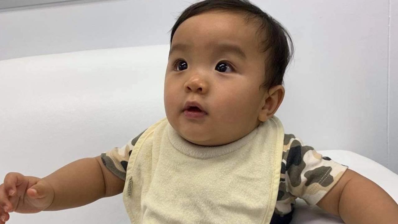 A baby boy has been missing since April 9, sparking a mass search for his whereabouts. Picture: Supplied/AFP