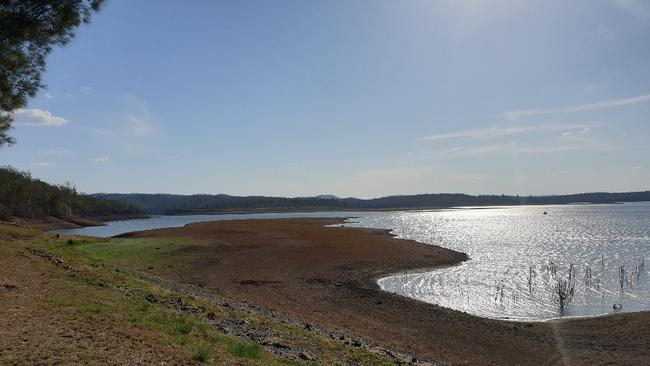 Paradise Dam on October 26.