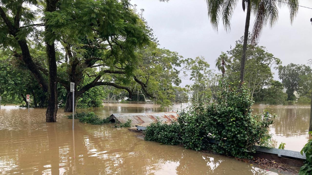 Gympie flood, Mary St, February 26. 2022