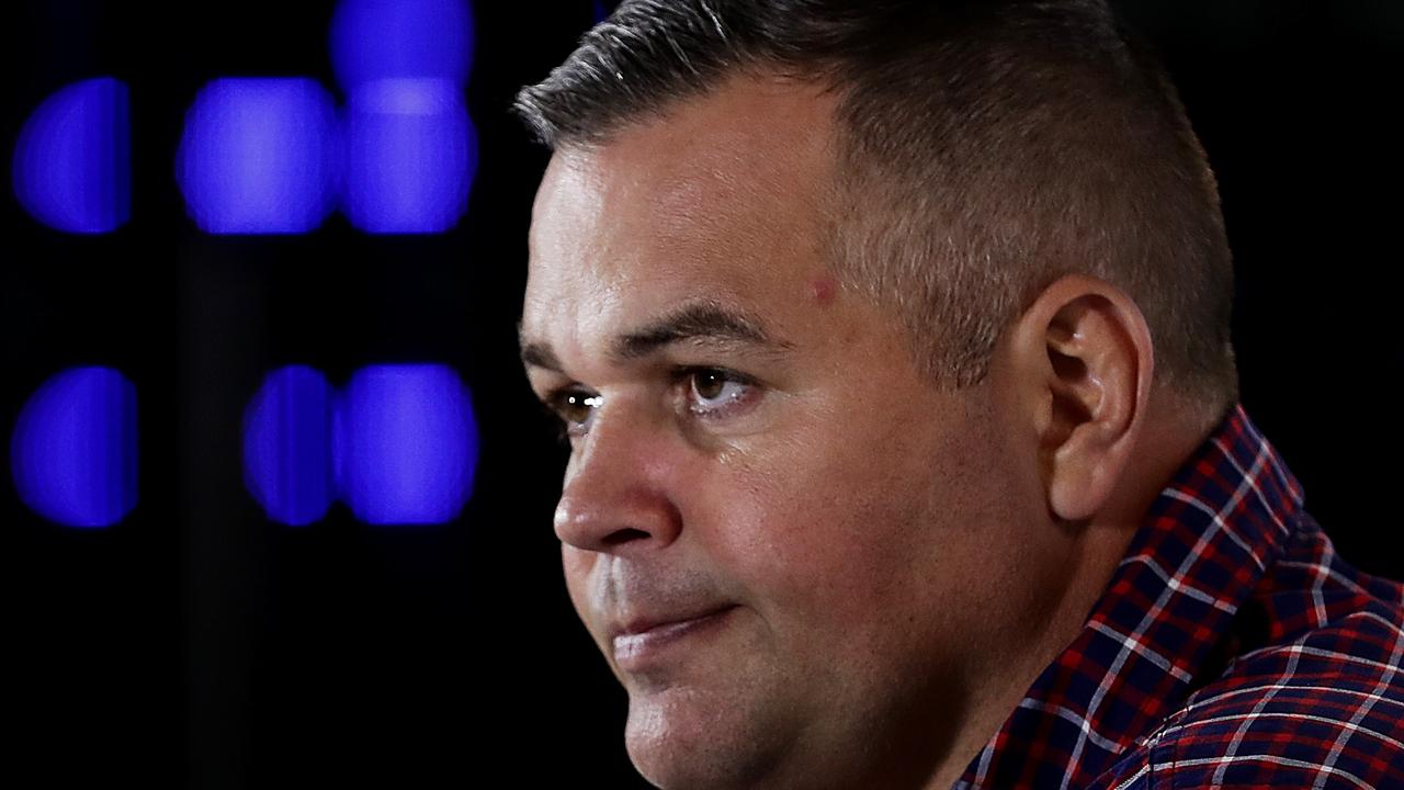 Broncos coach Anthony Seibold is on the chopping block after a sixth straight loss. (Photo by Mark Metcalfe/Getty Images).