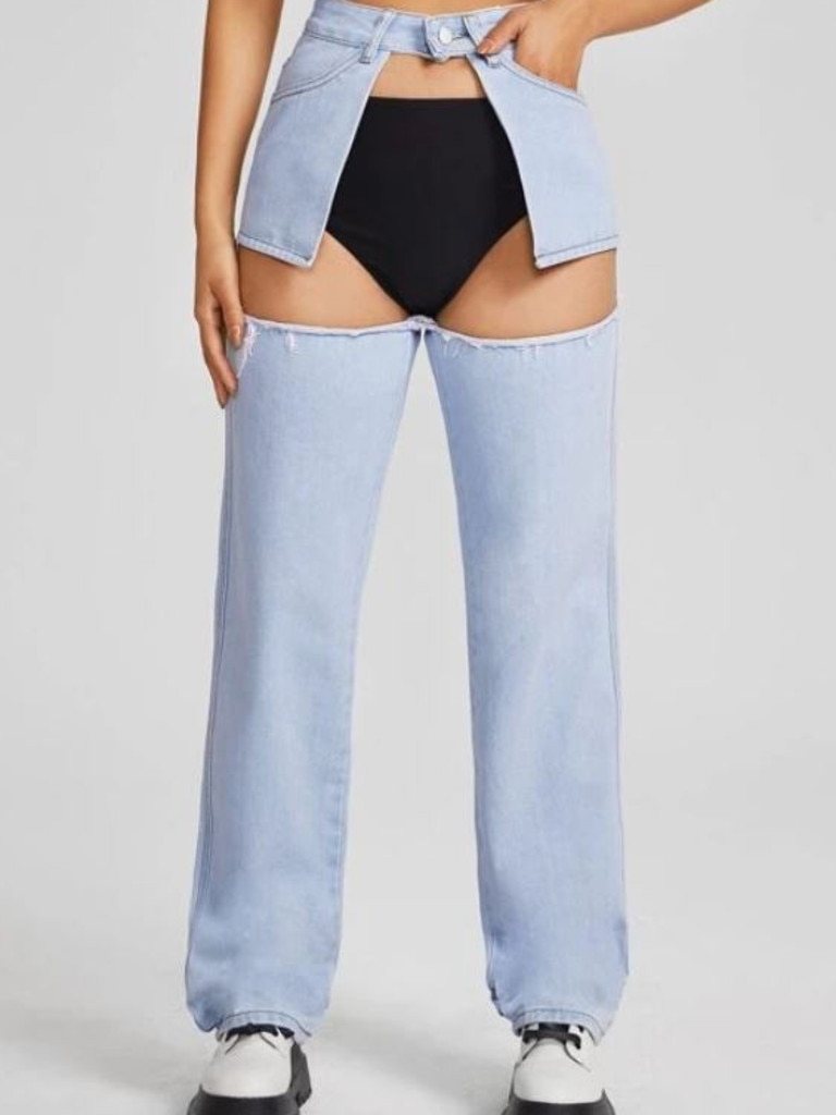 Crotchless Jeans