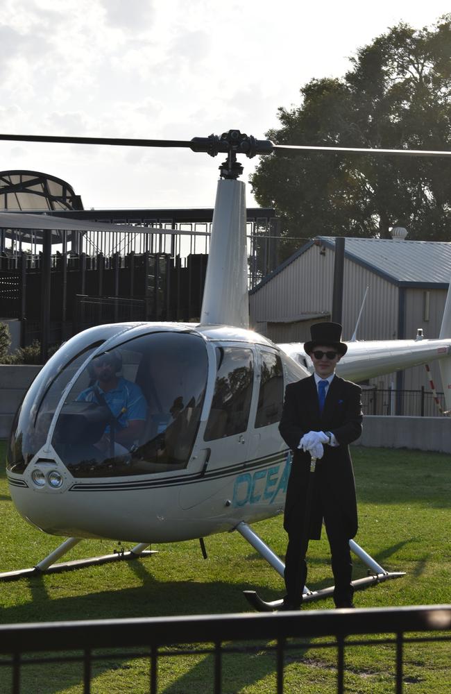 Roderick Crous at the 2023 Caloundra Christian College formal. Picture: Jorina Maureschat