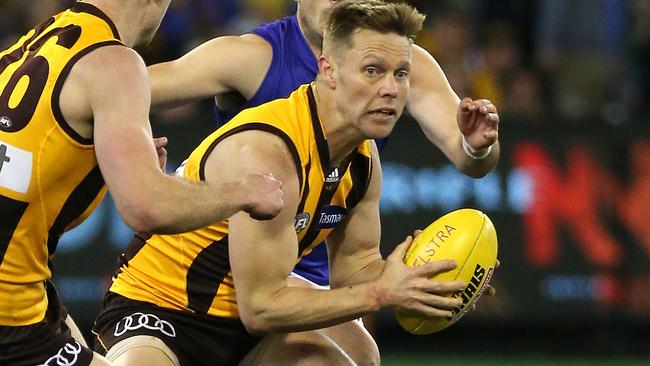 Sam Mitchell will face his old Hawthorn teammates in Round 5 at the MCG. Picture: George Salpigtidis