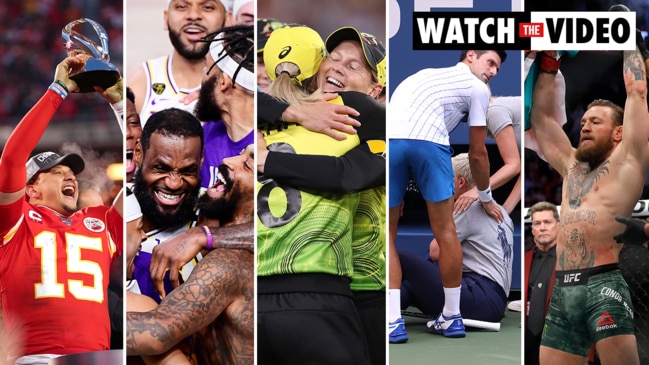 The biggest sporting moments of 2020