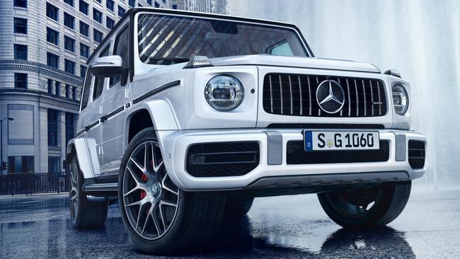The real Mercedes Benz G-Class is distinctive.