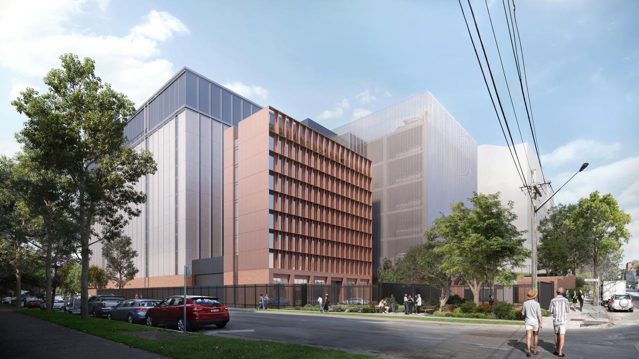 An artist's impression of Goodman's proposed data centre in Artarmon, Sydney.