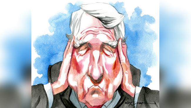 Former CBA chairman David Turner. Illustration: Sturt Krygsman