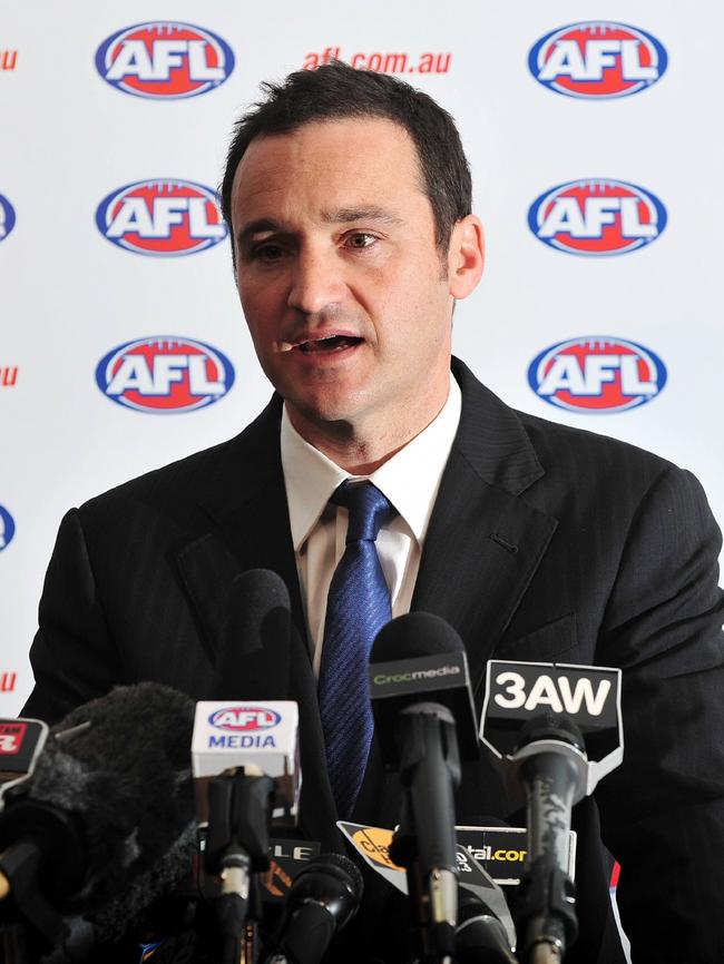 Former AFL football operations manager Adrian Anderson.