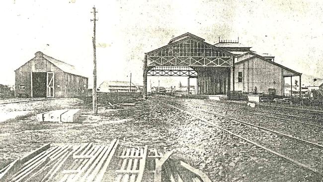 Rockhampton Railway Station 1878. Photo: Contributed